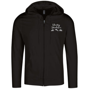 Unity Stables Lightweight Full Zip Hoodie