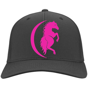 Moonshine Stables Hot Pink Logo Twill Cap