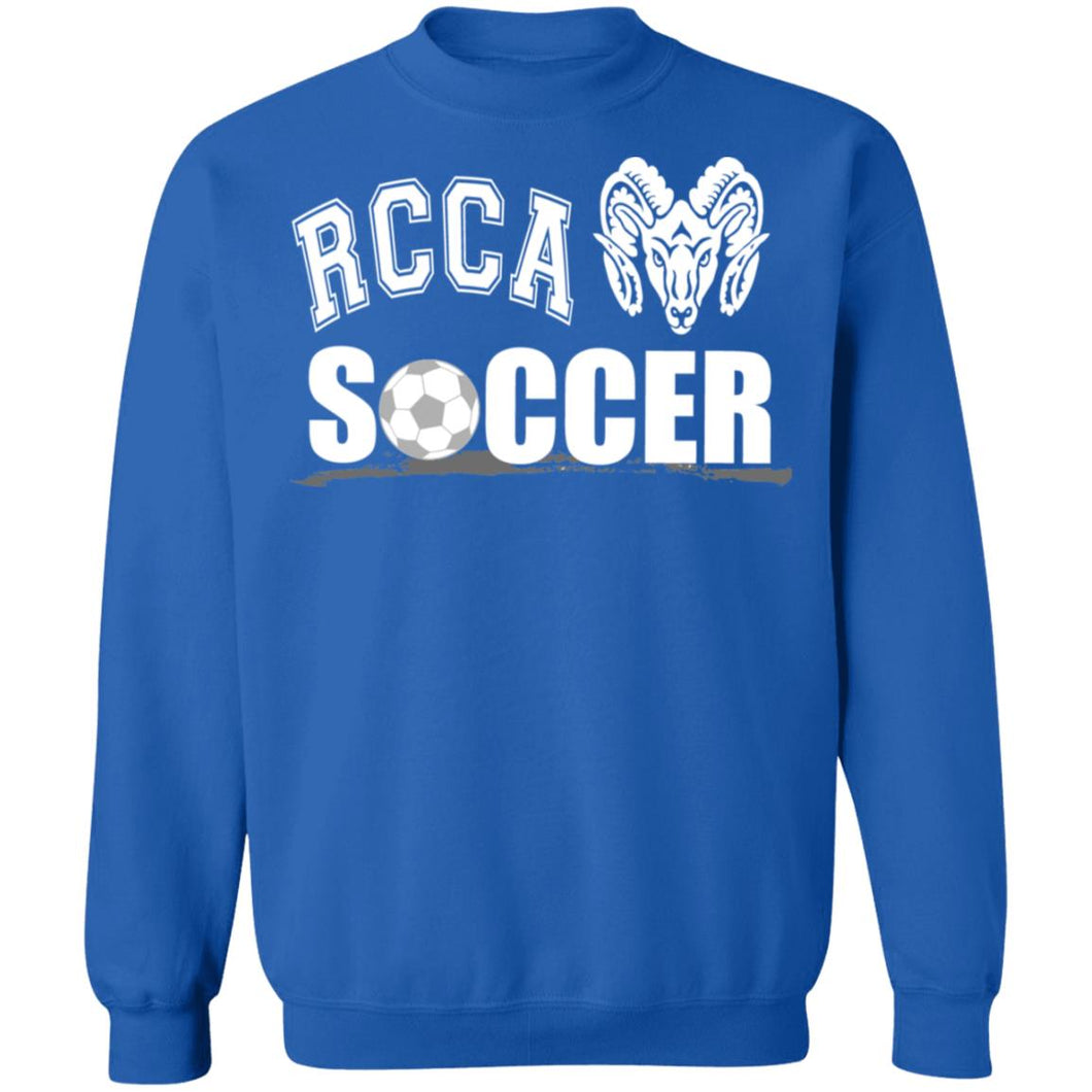 Soccer Crewneck Pullover Sweatshirt  8 oz.