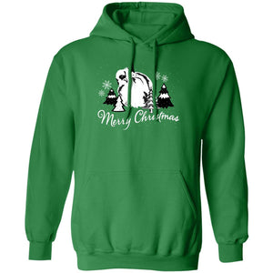 Merry Christmas Wooly Adult Hoodie