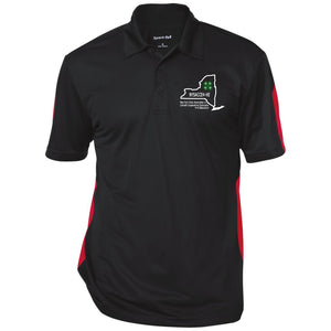 NYSACCE4-HE Performance Textured Three-Button Polo