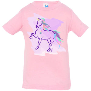 Trotting Unicorn Infant Jersey T-Shirt