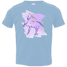 Trotting Unicorn Toddler Jersey T-Shirt