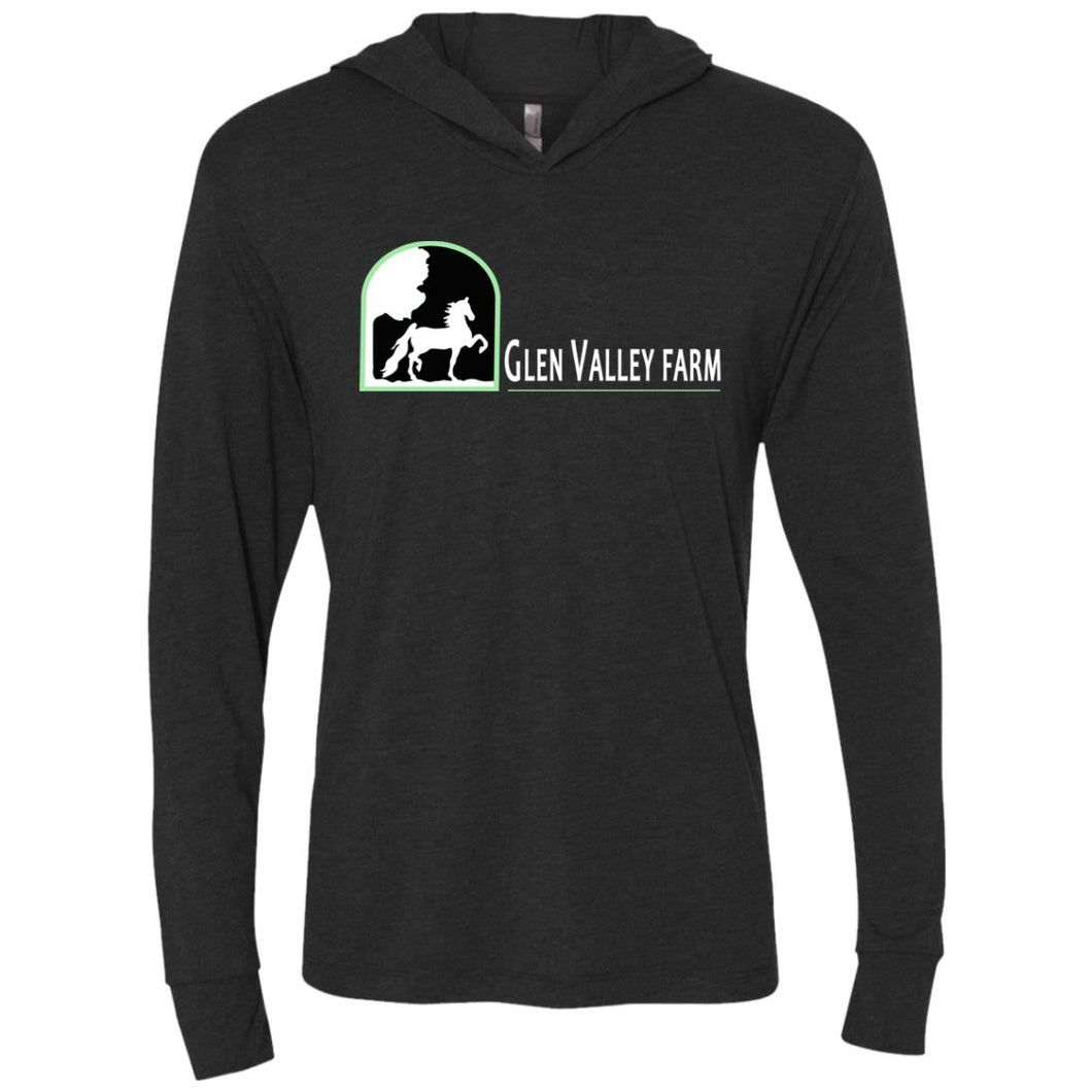 Glen Valley Unisex Triblend LS Hooded T-Shirt
