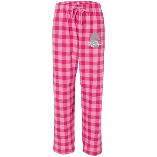 Equestrian Christmas Unisex Flannel Pants