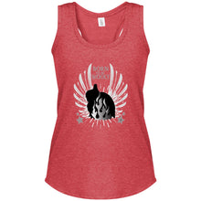 Women's Perfect Racerback Tank- Born to be Wooly