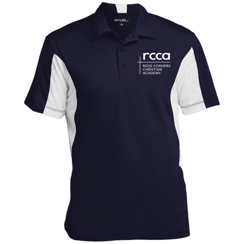 RCCA Men's Colorblock Performance Polo