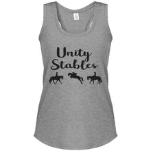 Unity Stables Tri Racerback Tank