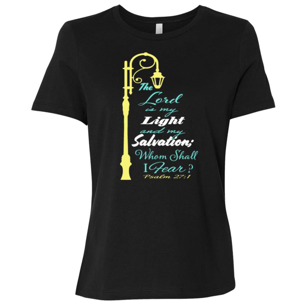 Psalms 27 Ladies' Relaxed Jersey Short-Sleeve T-Shirt