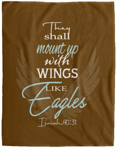 Eagle's Wings Cozy Fleece Blanket- 60x80