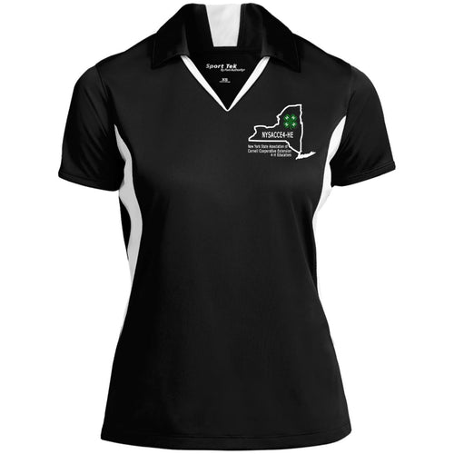 NYSACCE4-HE Ladies' Colorblock Performance Polo