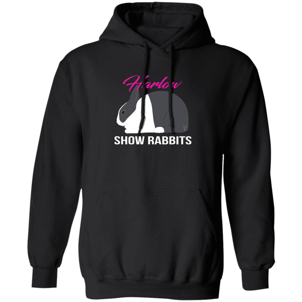 Harlow Show Rabbits Pullover Hoodie