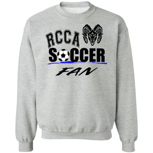 RCCA Soccer Fan Crewneck Pullover Sweatshirt  8 oz.