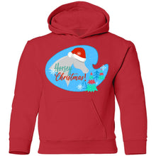 Horsey Christmas Youth Pullover Hoodie