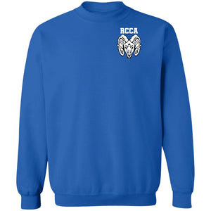 RCCA Ram Crewneck Pullover Sweatshirt  8 oz.