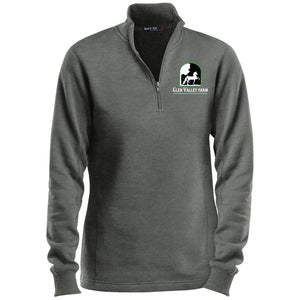 Glen Valley Ladies' 1/4 Zip Sweatshirt