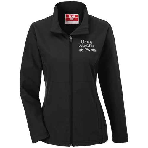Unity Embroidered Chest Logo Soft Shell Jacket (men, women, or youth)