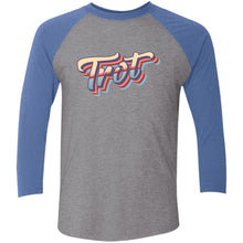 Unisex Tri-Blend 3/4 Sleeve Baseball Raglan T-Shirt