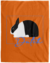 Dutch Rabbit Cozy Plush Fleece Blanket - 60x80