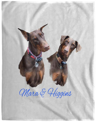 Mara & Higgins Cozy Plush Fleece Blanket - 60x80