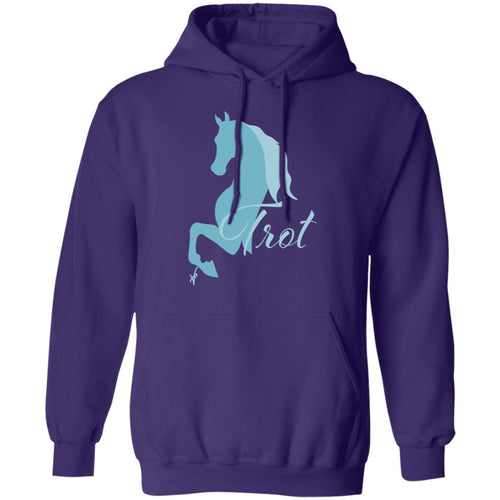 Trot Teal Pullover Hoodie