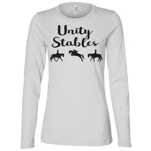 Unity Stables Bella + Canvas Ladies' Jersey LS Missy Fit