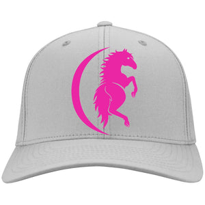 Moonshine Stables Hot Pink Logo Twill Cap