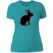 Tan  Ladies' Boyfriend T-Shirt