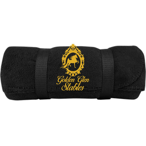 Golden Glen Stables Fleece Blanket