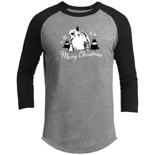 Merry Christmas Wooly 3/4 Sleeve T