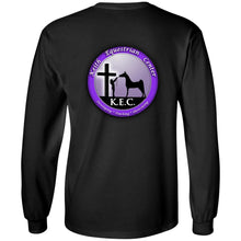 KEC Youth Long Sleeve T (front & back)