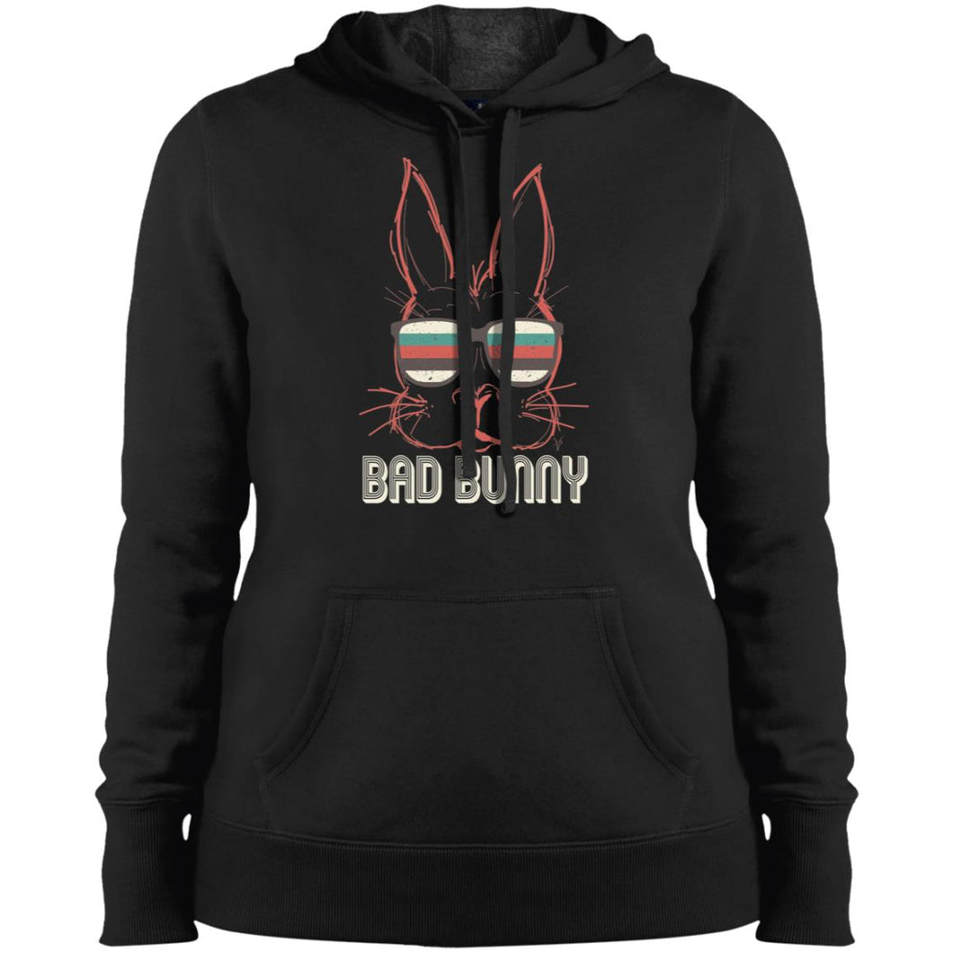 Ladies Hooded Sweatshirt - Bad Bunny
