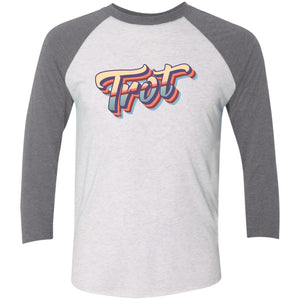 Unisex Tri-Blend 3/4 Sleeve Baseball Raglan T-Shirt