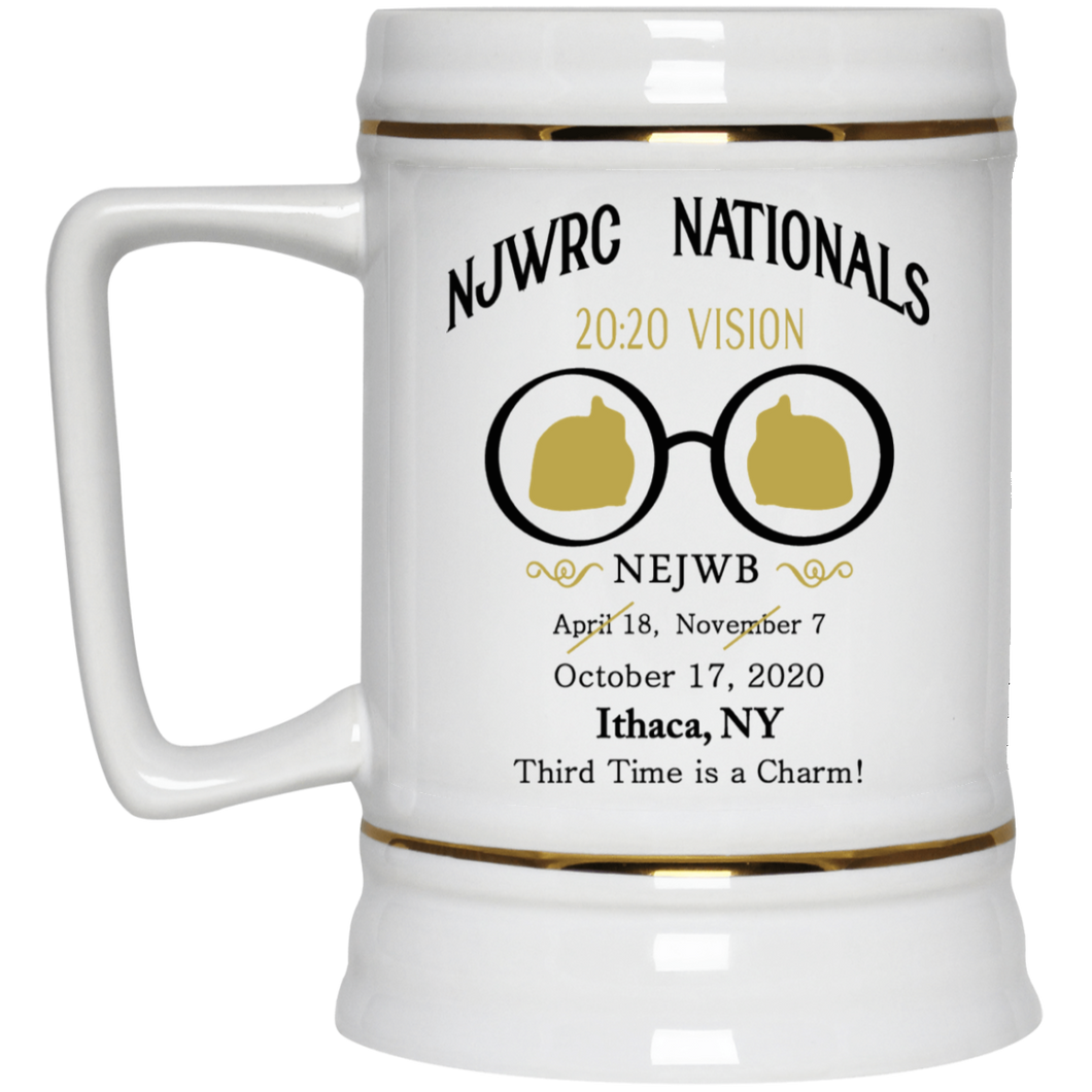 NJWRC Nationals Stein 22oz.
