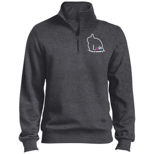 JW Love 1/4 Zip Sweatshirt