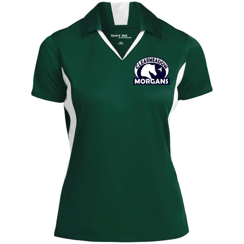 Clearmeadow Morgans Ladies' Colorblock Performance Polo