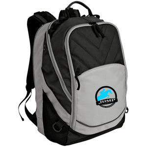 Jump Badge Embroidered Laptop Computer Backpack