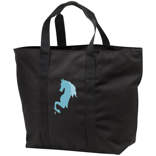 English Pleasure Teal All Purpose Tote Bag
