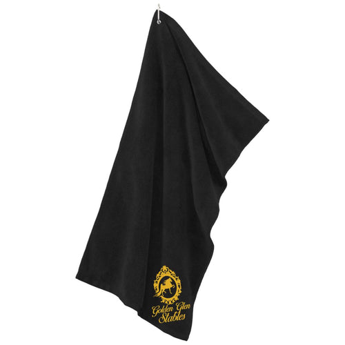 Golden Glen Stables Microfiber Golf Towel