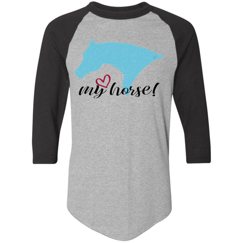 My Horse Adult Raglan Jersey