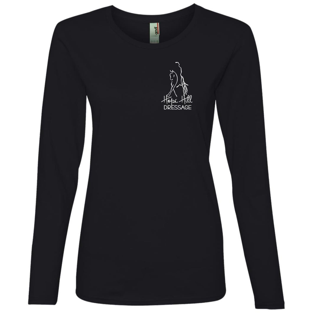 Ladies' Lightweight LS T-Shirt- Hope Hill Dressage