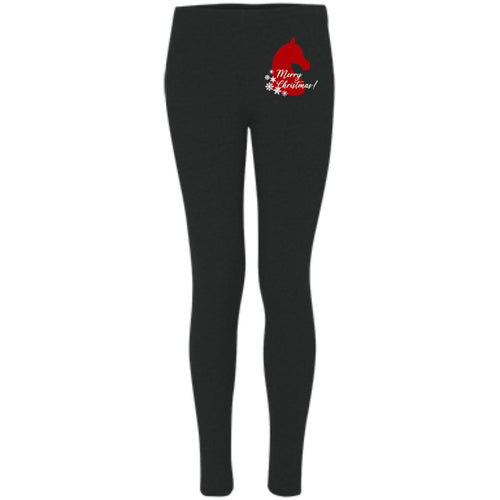 Equestrian Christmas Ladies Leggings