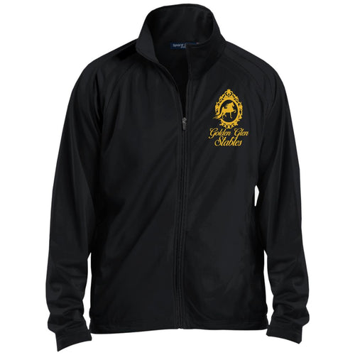 Golden Glen Stables Men's Raglan Sleeve Warmup Jacket