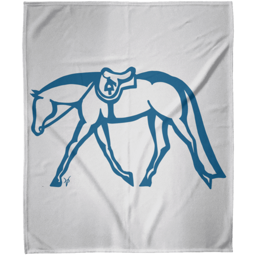Hunter Under Saddle Fleece Blanket 50x60