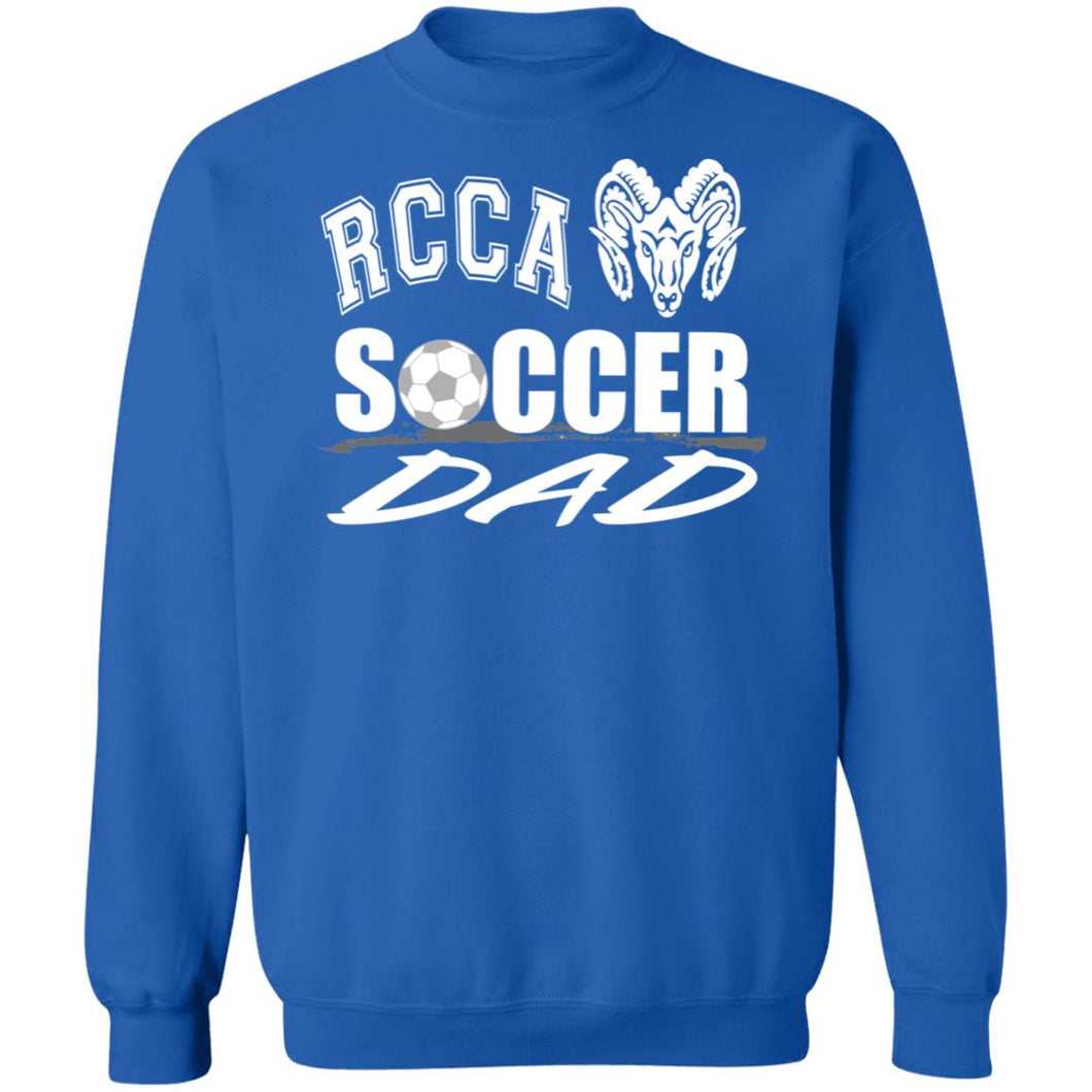 RCCA Soccer DAD Crewneck Pullover Sweatshirt  8 oz.