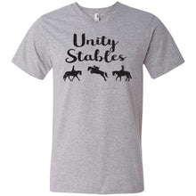 Unity Stables Men's Printed V-Neck T-Shirt