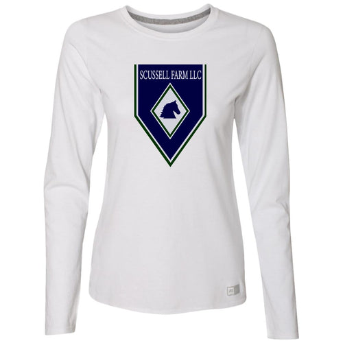 Scussel Farm LLC Ladies’ Essential Dri-Power Long Sleeve Tee