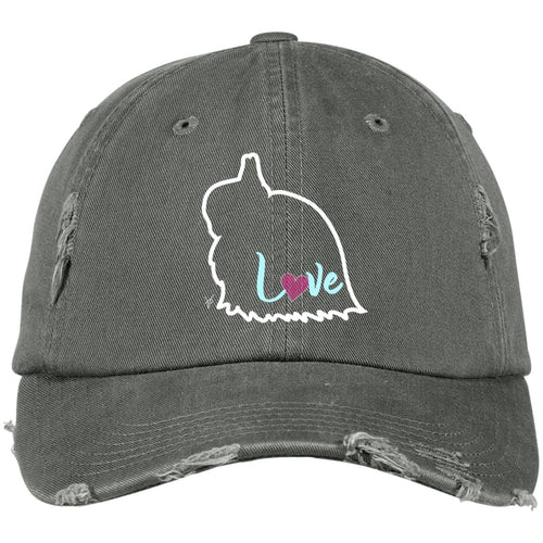 JW Love Distressed Dad Cap