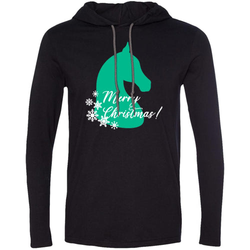 Equestrian Christmas LS T-Shirt Hoodie