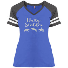 Unity Stables Ladies' Game V-Neck T-Shirt